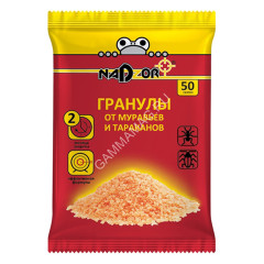 Гранулы от муравьев и тараканов 50г Nadzor (GRAN123) *10/100