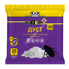 Дуст от ползающих насекомых 100г Nadzor (DIH002H) *50