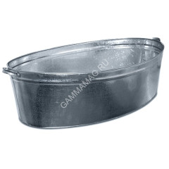 Ванна металл. оцинкованная 120л 990x570х290мм(выс.) *1/3