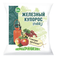 Железный купорос 0,2кг (Пермагробизнес) *20